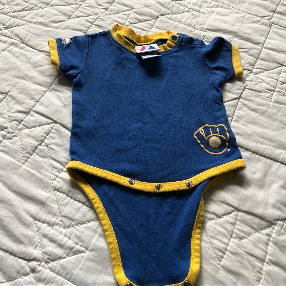 Milwaukee Brewers 3-6 Month Bodysuit